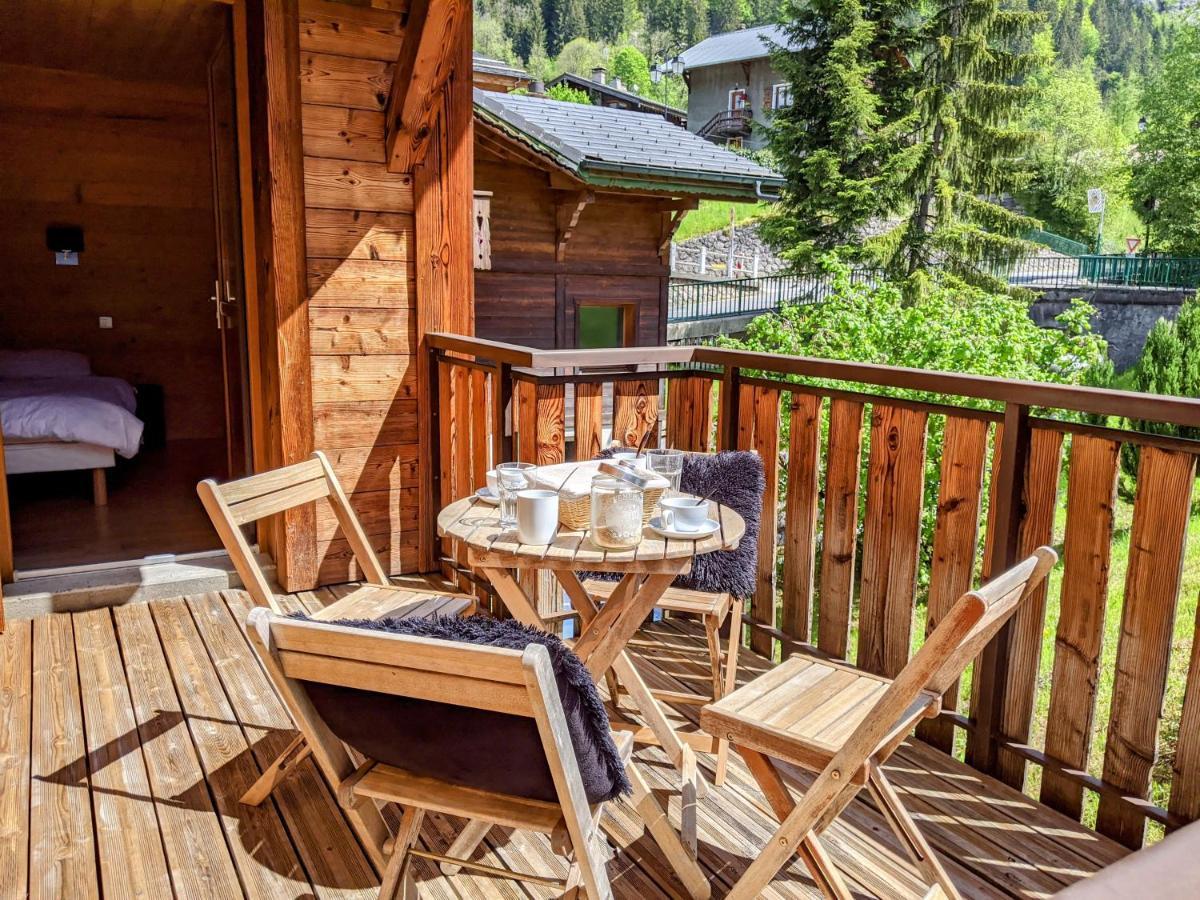 Chalet Robin 4 étoiles calme et proximité avec SPA extérieur Morzine Exterior foto