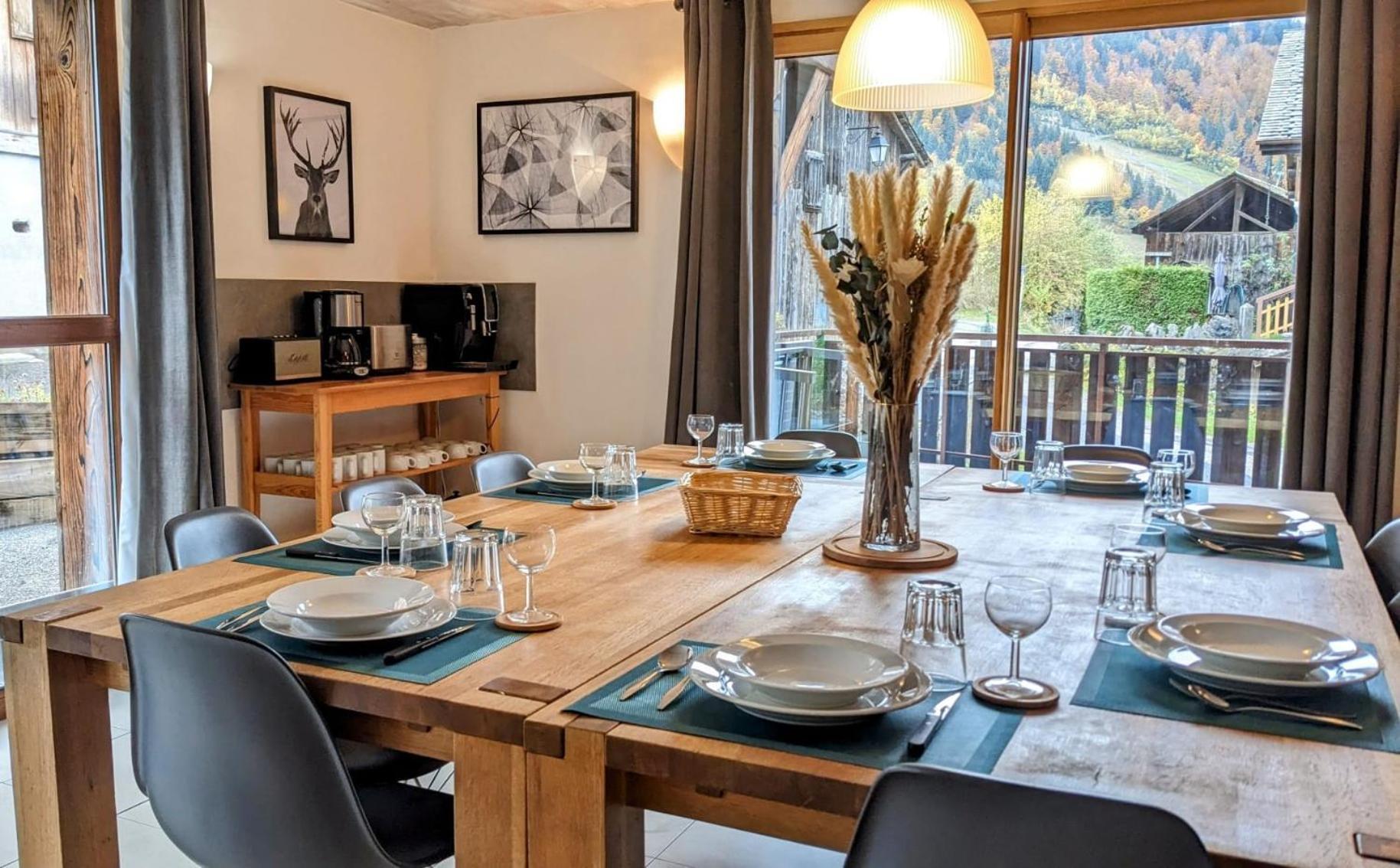 Chalet Robin 4 étoiles calme et proximité avec SPA extérieur Morzine Exterior foto