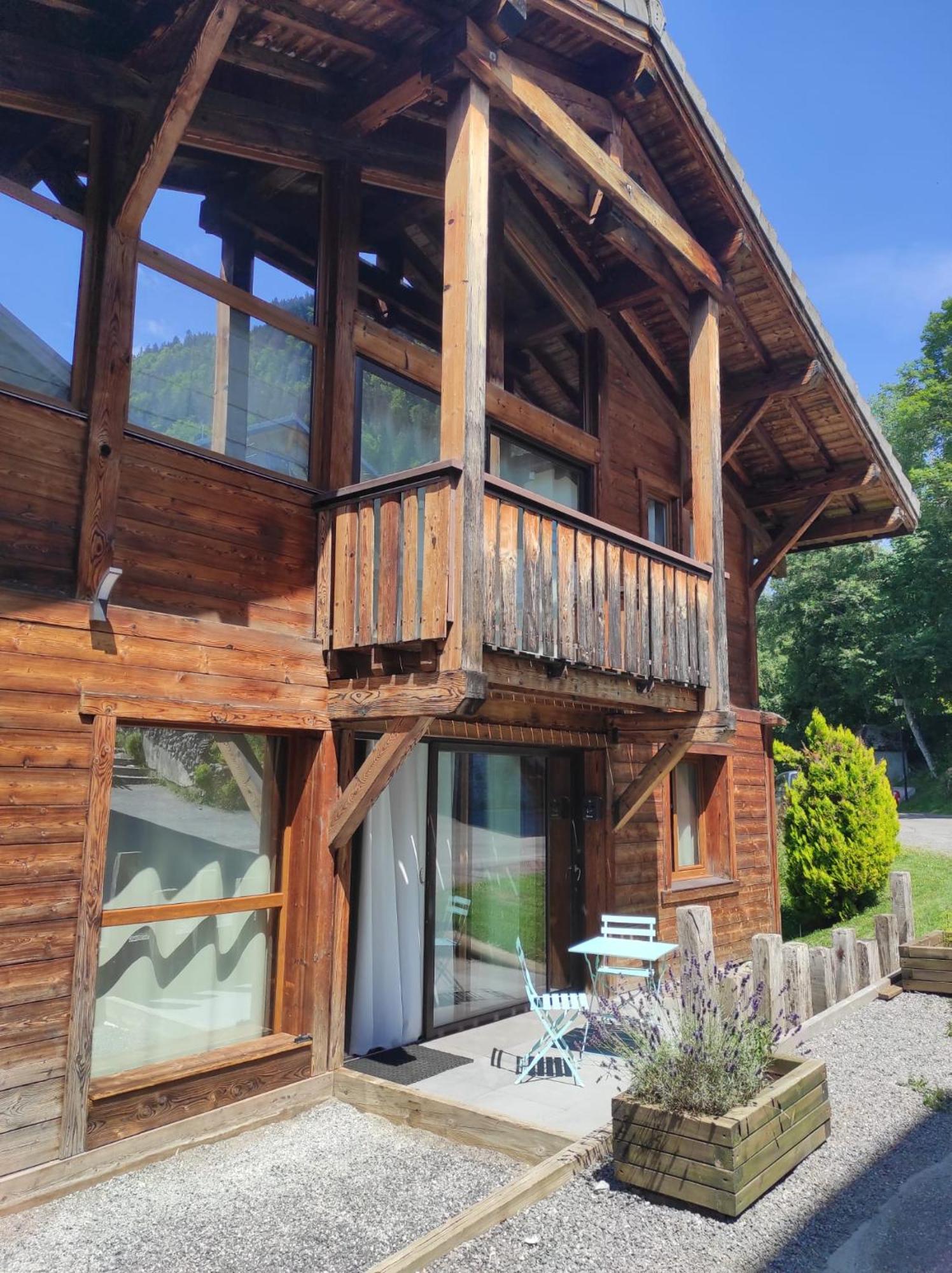 Chalet Robin 4 étoiles calme et proximité avec SPA extérieur Morzine Exterior foto